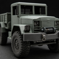 Voiture RC Hobbi Grade 6x6, camion utilitaire 4x4, 2,4 GHz, lumières LED, 40 min d'autonomie, ABS+Métal, prête à l'emploi, intérieur-extérieur, fonction Follow Me, chargeur inclus