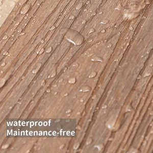 SHENGCHENG - Tarima de Madera Plástica Extruida Ecológica, Anti-UV, Resistente al Agua, para Terrazas, WPC, para Exteriores - Product Image 4