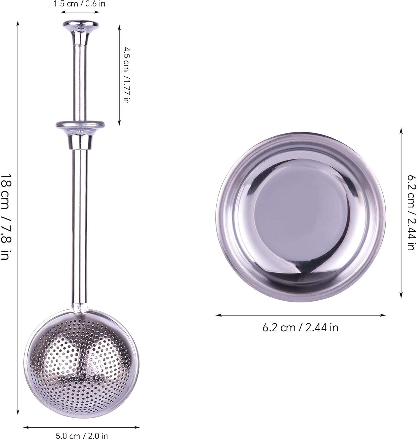 Flour Sifter with a Saucer