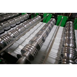 Máquina de Fabricación de Láminas para Techos Corrugados, Máquina Formadora de Láminas para Techos Corrugados de <span class=keywords><strong>China</strong></span> para YX16-80 765/1040 - Product Image 3