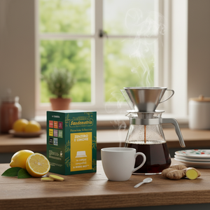 16 Capsule di Zenzero e Limone Sandemetrio Compatibili con Modo Mio [0,16/capsule] per Macchine da Caffè Pour Over - Product Image 3