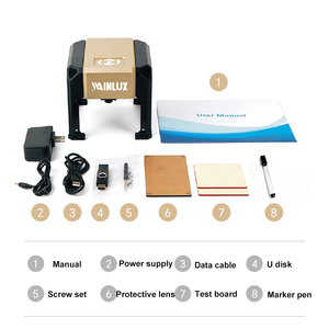 Mini Grabador Láser K4 con Control por Aplicación, para Madera, Cuero y Papel, Compatible con DXF, Impresora Portátil de Logotipos y Marcas - Product Image 6