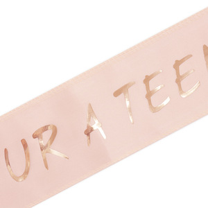 OMG <span class=keywords><strong>UR</strong></span> A TEENAGER Double Couche Feuille Estampage Fête de Noël Anniversaire Sangle - Product Image 5