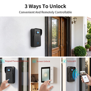 Caja de Seguridad Inteligente con Recordatorio de Retorno Automático, Registro en la App, Desbloqueo Remoto Tuya, Pantalla con Teclado para <span class=keywords><strong>Alquiler</strong></span>, Airbnb y Autoregistro - Product Image 2