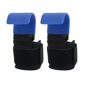 Tạ cổ tay hỗ trợ dây đeo thể dục an toàn Trọng lượng nâng dây đeo cổ tay biểu tượng tùy chỉnh Kim Loại Nâng Móc Thép - Product Image 6