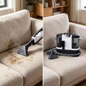 Mini Multifunctional Fabric Spray Suction <b>Cleaner</b> for Sofa Carpet Curtain - Product Image 1