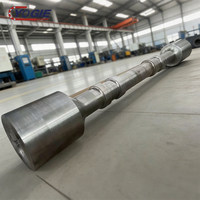 Pièces de machine pour arbre de raccordement forgé en alliage, sur mesure OEM, haute qualité, fabrication professionnelle, certifiées ISO9001, Yogie