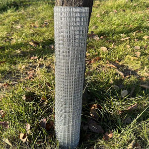 Grillage soudé galvanisé calibre 23, maille 10x10mm, rouleau 36*100', tissage hollandais, pliable, pour la protection des lapins - Product Image 3