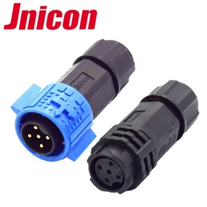 Jnicon M19 Đẩy Khóa 10A 5 Pin Không Thấm Nước Kết Nối Điện Cho DMX - Product Image 2