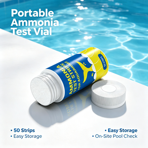 Bandelettes de test rapide de l'azote ammoniacal pour la détection de NH3 et <span class=keywords><strong>NH4</strong></span> dans l'eau des aquariums, des étangs et des eaux usées – Test de qualité de l'eau - Product Image 3