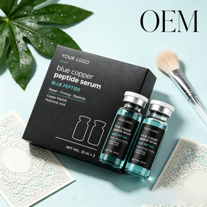 Suero de Péptidos de Cobre Azul Personalizado OEM – Suero Facial Hidratante de Marca Privada - Product Image 3