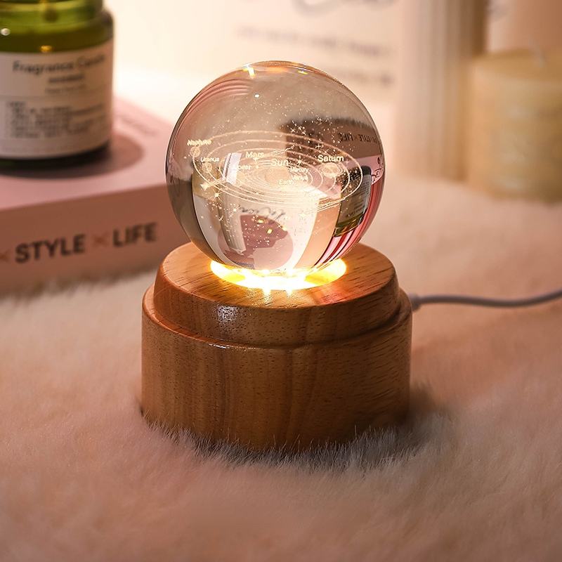 solar galaxy{60mm+rotating wooden base}