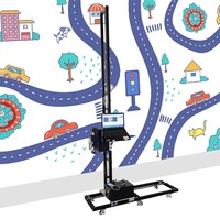 Robot Pintor de Paredes Automático, Impresora de Inyección de Tinta 3D para Paredes, Modelo I3200/DX7, Material Egg, Uso Interior y Exterior, Android