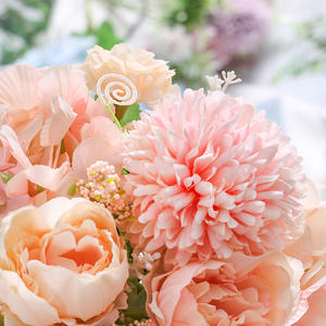 <span class=keywords><strong>Ramo</strong></span> <span class=keywords><strong>de</strong></span> Rosas <span class=keywords><strong>de</strong></span> Seda Ecológico Pequeño, Directo <span class=keywords><strong>de</strong></span> Fábrica, para Bodas, Pascua, Halloween, Graduaciones y Otras Ocasiones - Larga Duración para el Hogar - Product Image 4