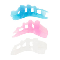 Manchon de correction des doigts de la main et des orteils Rebo, cinq doigts, SEBS respirant, lavable, séparateur, correcteur de hallux valgus, correcteur d'entraînement, unisexe