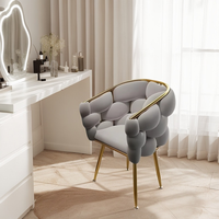 Home Stuhl Gold Luxus Günstige Nordic Modern Metall Stoff Sofa Sets Samt Flügel Warten Lounge Akzent Möbel Wohnzimmer Stühle