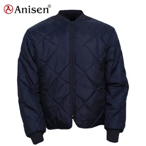 2021China Bekleidungs hersteller wasserdichte Schale mit Polsterung Winter Diamant geste ppte Herren Polyester jacke