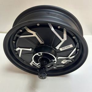 มอเตอร์ไฟฟ้า12นิ้ว QS 72V <span class=keywords><strong>3000W</strong></span> 100 km/h, มอเตอร์ดิสก์เบรก120/70-12 km/h กำลังสูง - Product Image 3