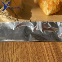 Rouleau de papier aluminium de 30 cm de large, résistant aux hautes températures, enduit de silicone de qualité alimentaire, pour la cuisson, fourni par des fournisseurs personnalisés