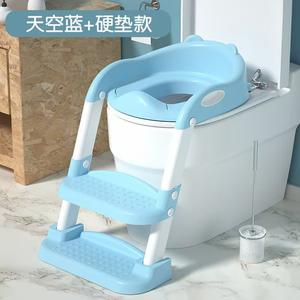 Bebek katlanır lazımlık tuvalet eğitimi koltuğu ayarlanabilir adım dışkı ile arkalığı sandalye merdiven güvenli tuvalet sandalyesi bebek tulumları parti hediye - Product Image 5