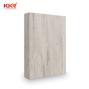 Bề Mặt Đá Cẩm Thạch Màu Đặc Bề Mặt Dày Nhựa <span class=keywords><strong>Acrilyc</strong></span> Rắn Bề Mặt Acrylic Rắn Đá Cẩm Thạch Màu Trắng - Product Image 4