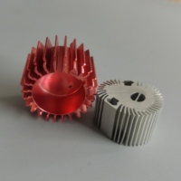 Dissipateurs thermiques en aluminium usinés CNC, mini-fraisage CNC, extrusion d'aluminium