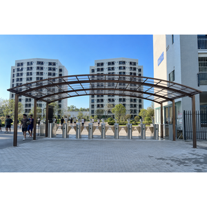 Abri de voiture en aluminium pour plusieurs véhicules, capacité de stationnement ajustable, colonnes de support à hauteur réglable pour abri de voiture de jardin - Product Image 5