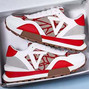 Zapatillas de Moda para Hombre, de Alta Calidad, Estilo Casual, para Deportes al Aire Libre, Skateboard, Diseño de Cuero, para Correr y Caminar - Product Image 3