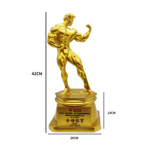 Trofeo <span class=keywords><strong>de</strong></span> Resina para Fisicoculturismo, Escultura <span class=keywords><strong>de</strong></span> Hombre Musculoso, Recuerdo, Premio para Campeón <span class=keywords><strong>de</strong></span> Competencia, Logotipo Personalizado, <span class=keywords><strong>Compra</strong></span> al por Mayor - Product Image 1