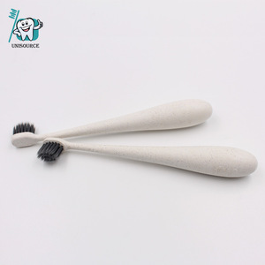Cepillo de Dientes JSM-L238 de Paja de Trigo Biodegradable, Cepillo de Dientes Manual para Niños - Product Image 2