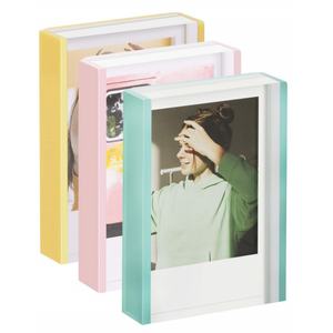 Tabletop <b>Acrylic</b> <b>Frame</b> 2X3 Inch Fujifilm Mini Sliding Polaroid <b>Frames</b> for Desktop Tabletop, Polaroid Picture <b>Frame</b> - Product Image 1