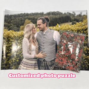 Sang trọng 1000 mảnh giấy ghép hình câu đố tùy chỉnh OEM tự làm đồ chơi cho người lớn sản xuất tại Trung Quốc với giá - Product Image 4