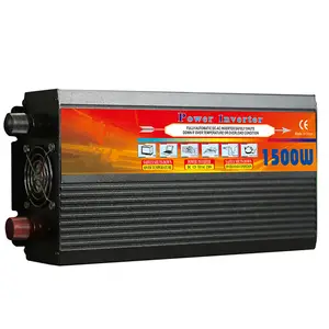 Inversor de 1500w dc 12/24/48v para ac 110v, inversor de alta potência