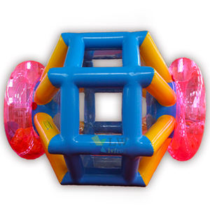 Parque Acuático Inflable Comercial, Pirámide y Torre Grandes con Tobogán para Adultos, <span class=keywords><strong>Castillo</strong></span> Inflable para Escalar - Product Image 2