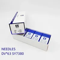 Aiguilles à coudre industrielles Q.X.YUN DV*63 DVX63, plusieurs tailles disponibles (60/8-200/25), compatibles avec JUKI/Brother/Siruba