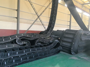 Büyük açı oluklu kenar dalga yanak 60 derece eğimli kauçuk konveyör bant için kum tahıl dik eğimli taşıma için - Product Image 2