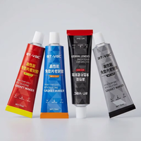 Vente directe du fabricant : Mastic silicone rouge haute température sans joint, 100g, pour joints d'étanchéité d'huile