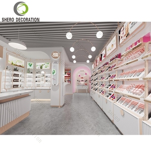 Durable Cosmetics Display Cabinets Premium Skin Care <b>Showcases</b> Boutique Display Shelf for Retail Shop - Product Image 4