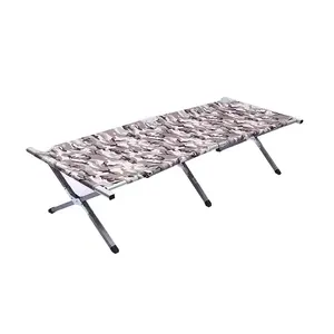 Draagbare Opvouwbare Aluminium Brancard Slapen Folding Camping Bed Cot