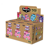 Authentique 100% sous licence, Lot de 6 pièces, Série Fuggler Ugly Monster Care the Bears, Boîte mystère, Poupées en peluche, Porte-clés, Breloques de sac, Jouets
