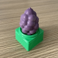 Hicey Hot Sale Hoge Kwaliteit 3D Vormige Druivensmaak IJs 3D Vormige Fruit IJs