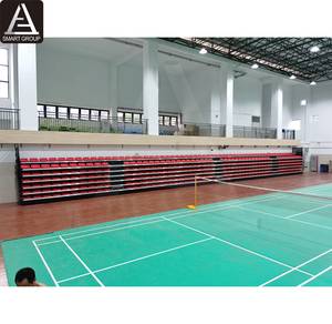 2021 Guangzhou professionale retrattile palestra gradinate telescopico tribuna posti a sedere utilizzato palestra gradinate per la vendita - Product Image 5