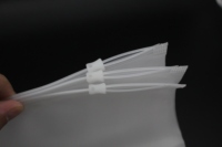 Sacs Ziploc à Fermeture Éclair Biodégradables en Plastique Mat Givré Translucide Personnalisable avec Logo pour Vêtements
