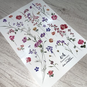 Tatuaggio Temporaneo Personalizzato per Donne e Ragazze, Alta Qualità, Lunga Durata, Impermeabile, Carta Bianca, Alla Moda, Stampato, Sexy, con Motivi Floreali - Product Image 3
