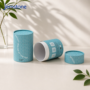 Custom Logo Eco Friendly Kraft Cylinder Tube Packaging <b>Box</b> Empty Vanishing Craft <b>Round</b> Cardboard Shower Filter Paper Tube Can - Product Image 4