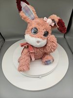 Coniglio di Peluche Intelligente AI con Funzione Conversazione, Imbottitura in Cotone PP, Giocattolo Super Morbido e Confortevole - Adorabile Giocattolo Interattivo Intelligente con Occhi Grandi per Conversazione