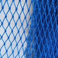 Filets de couverture de camion de remorque PE polyéthylène 3 brins noué maille carrée filet de coffre organisateur de cargaison avec corde élastique approvisionnement d'usine