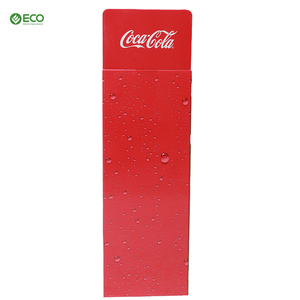 Expositor de Cartón Impreso Personalizado con Base para el Suelo y Cabecera con el Nombre de la Marca para Promoción de Productos en Tiendas de Bebidas - Product Image 5