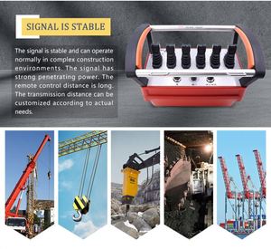 Factory Direct Professional Industrial Crane Control Joystick F21-E2 2 <b>Transmitter</b> <b>Receiver</b> Wireless IP65 Waterproof PA66 High - Product Image 3
