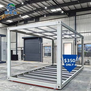 Maison conteneur <span class=keywords><strong>préfabriquée</strong></span> modulaire portable en acier YT de 20 pieds, micro-maison familiale, emballage plat détachable, <span class=keywords><strong>garage</strong></span>, abri - Product Image 2